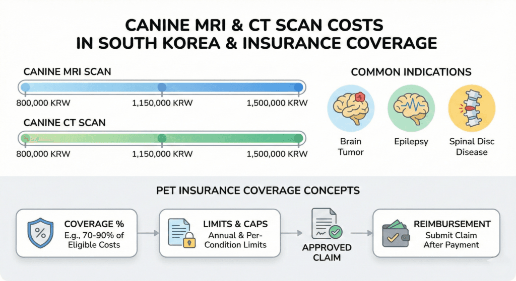2026년 반려견 MRI CT 촬영 비용 및 펫보험 보장 범위 상세 분석